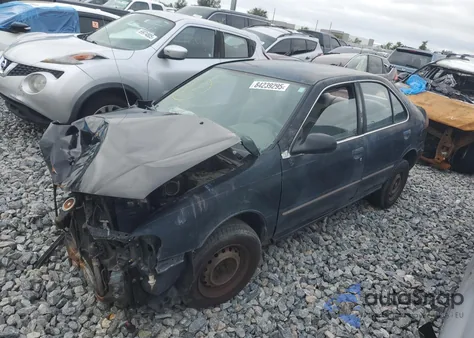 1995 Nissan Sentra Base из США, поврежденный, VIN 1N4AB41D7SC728817